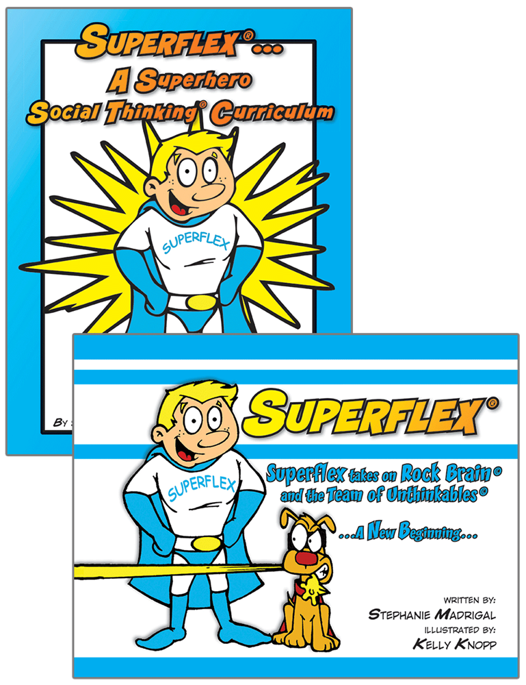 Socialthinking - Superflex… A Superhero Social Thinking Curriculum Package  (two-book set)