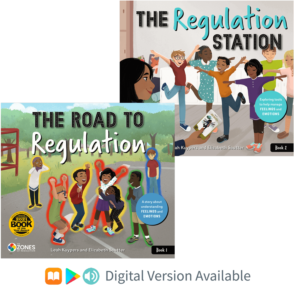 Socialthinking　Regulation　The　Emotions　Feelings　Road　Regulation　and　to　Regulation　The　Station:　Understanding　of　Managing　2-Storybook　Set:　The　Zones　Series