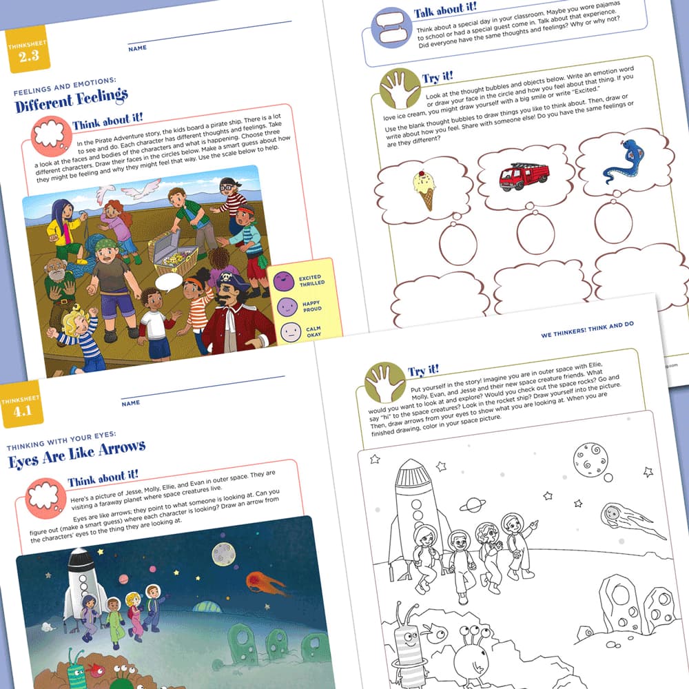 We Thinkers! Think and Do: An Activity Book to Extend the Learning – view image 3