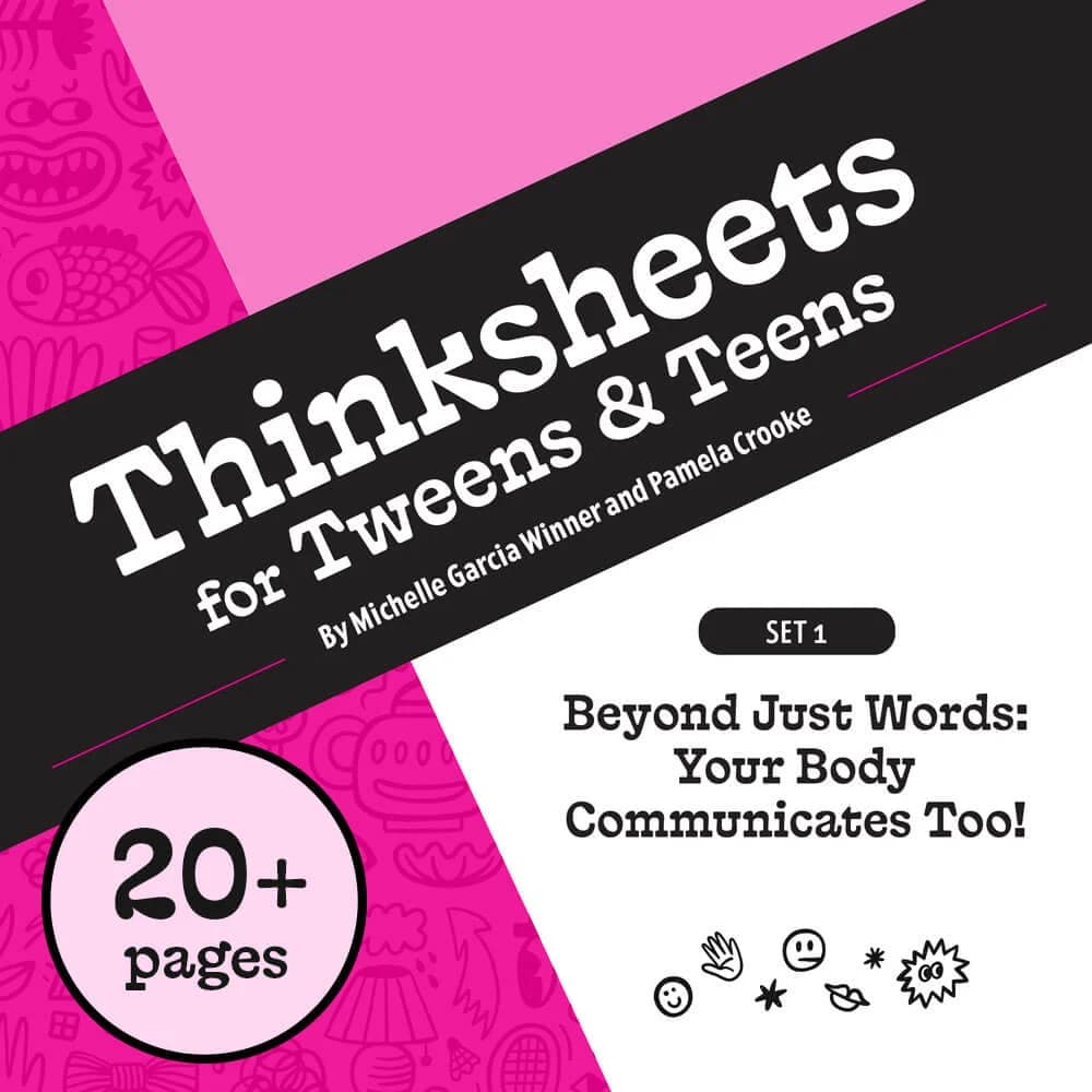Thinksheets for Tweens & Teens Set 1 (Digital Download)
