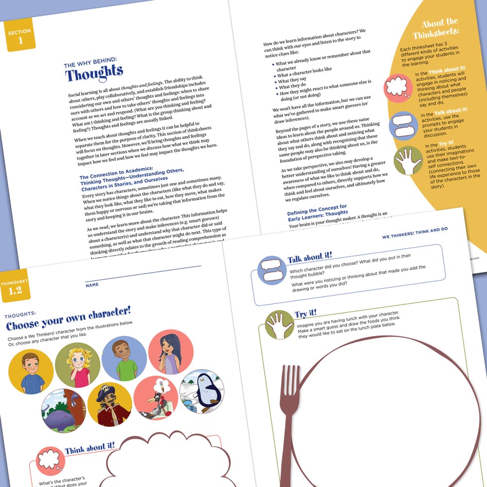We Thinkers! Think and Do: An Activity Book to Extend the Learning – view image 2