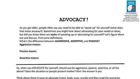 What is Self-Advocacy?