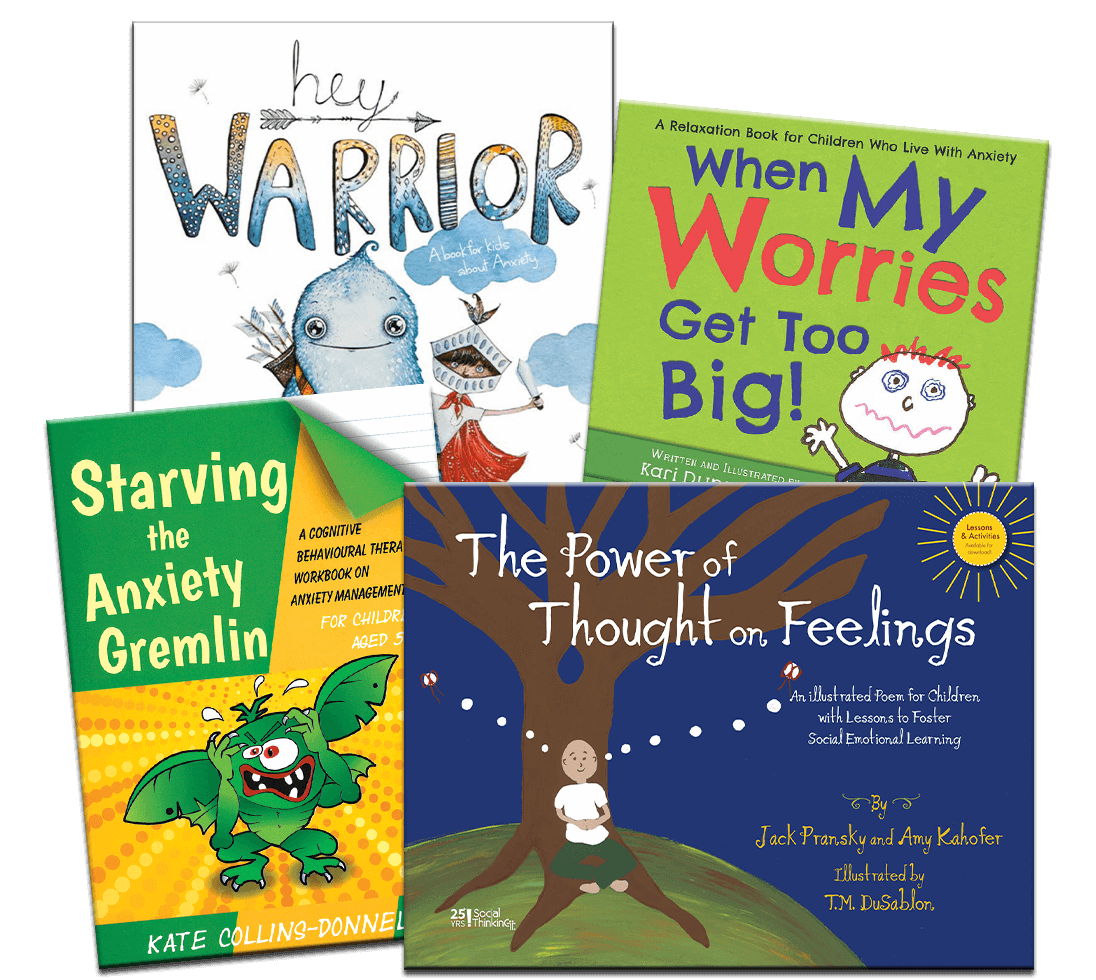 Supporting Worries & Anxiety: Elementary School Bundle