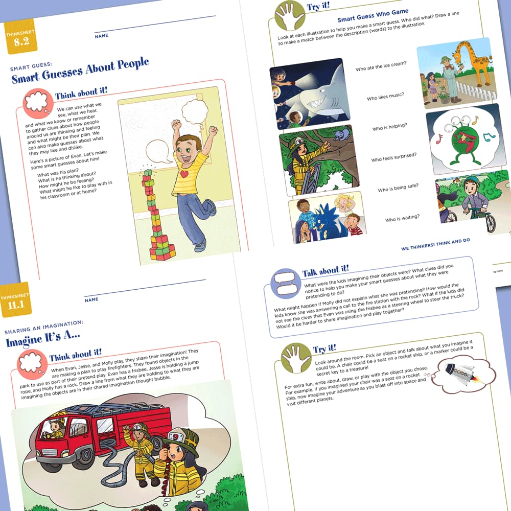 We Thinkers! Think and Do: An Activity Book to Extend the Learning – view image 4