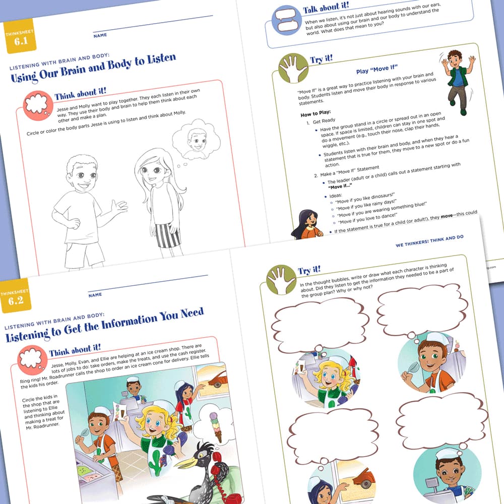 We Thinkers! Think and Do: An Activity Book to Extend the Learning – view image 5