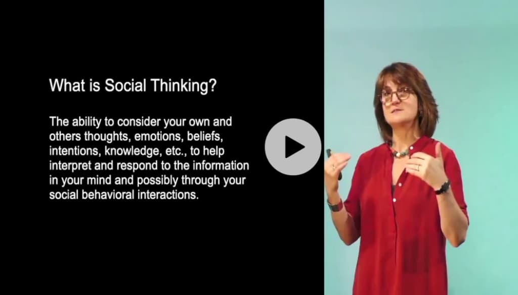 Social Thinking Picture Example Posters, Games & Visual Supports